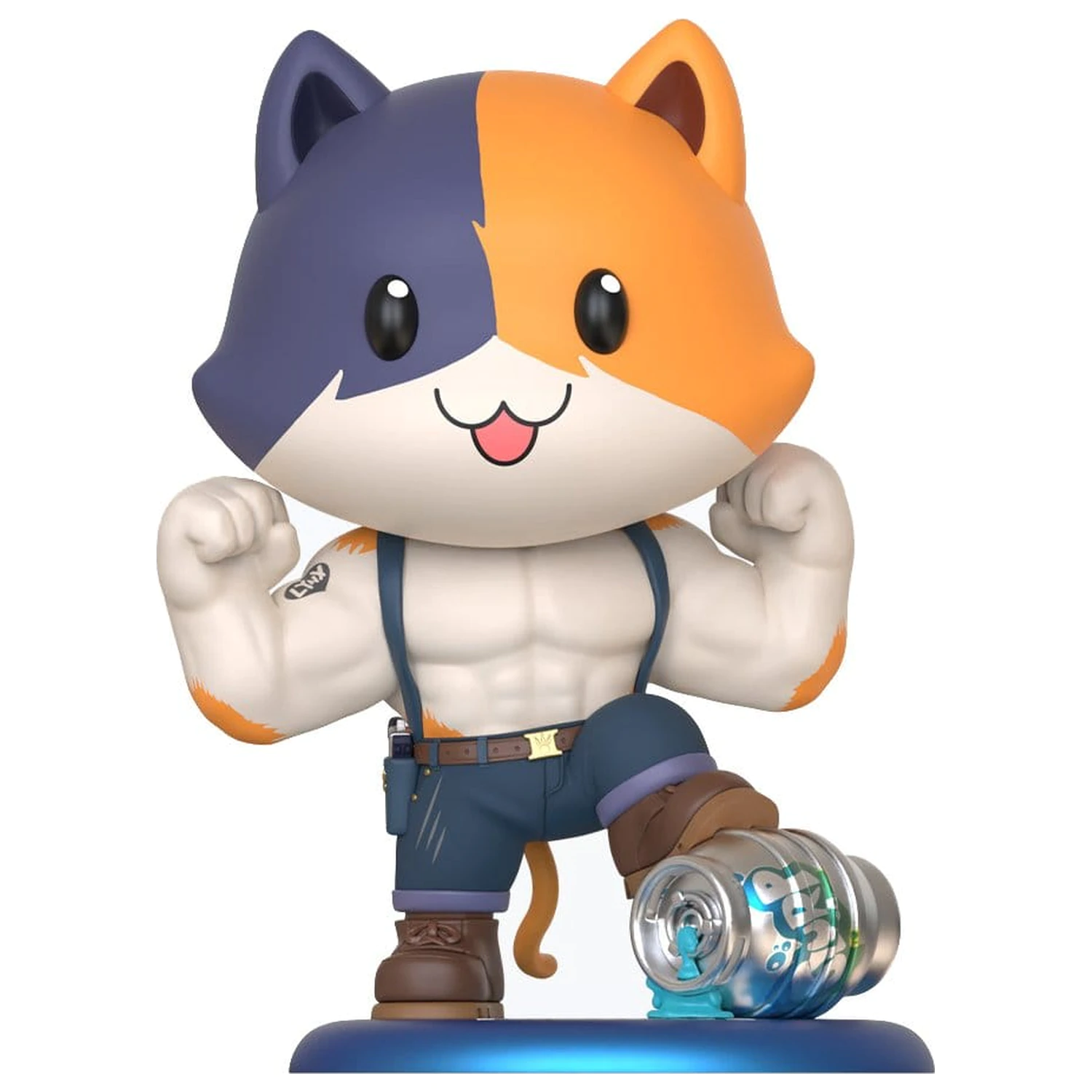 Fortnite Cosbi Mini Figura Meowscles 8 cm poza produsului
