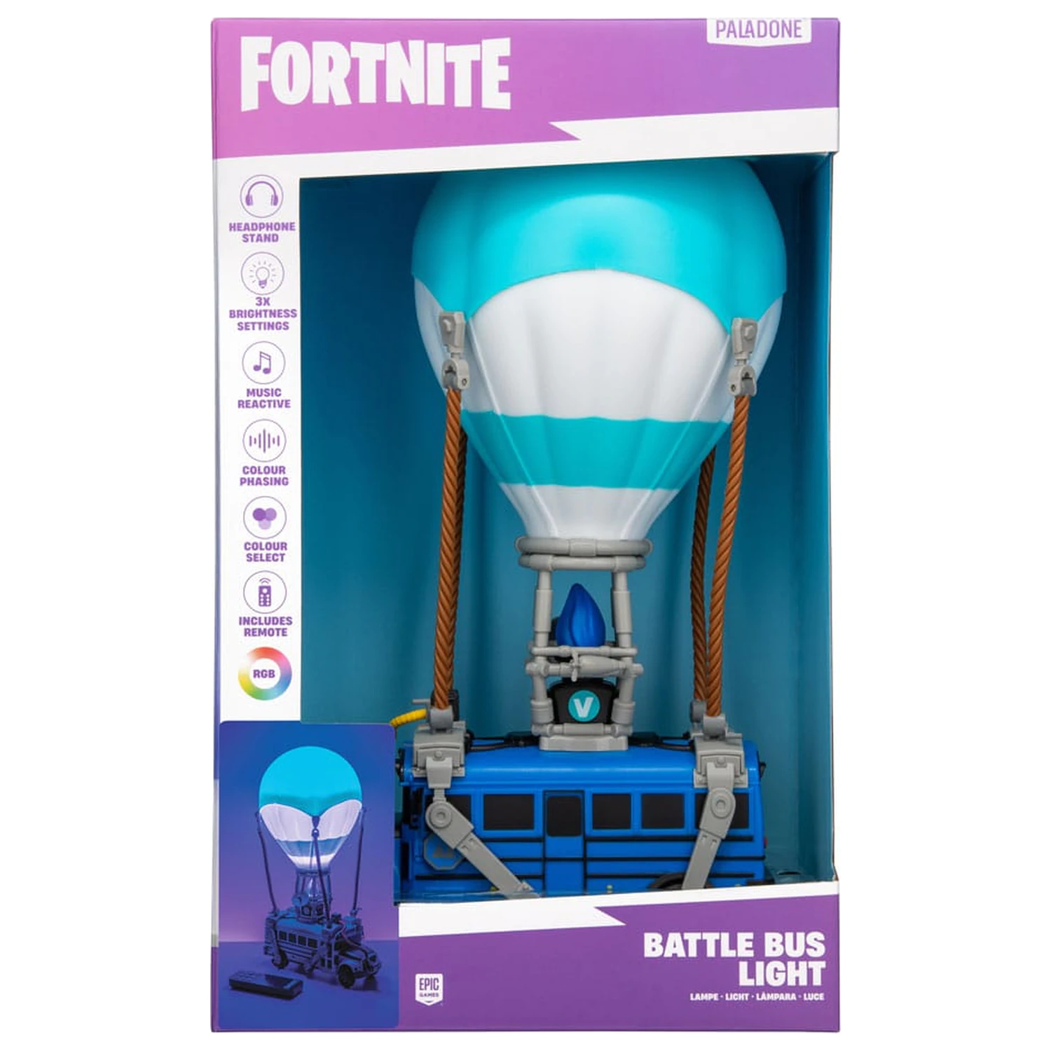 Fortnite Diorama Light Battle Bus poza produsului