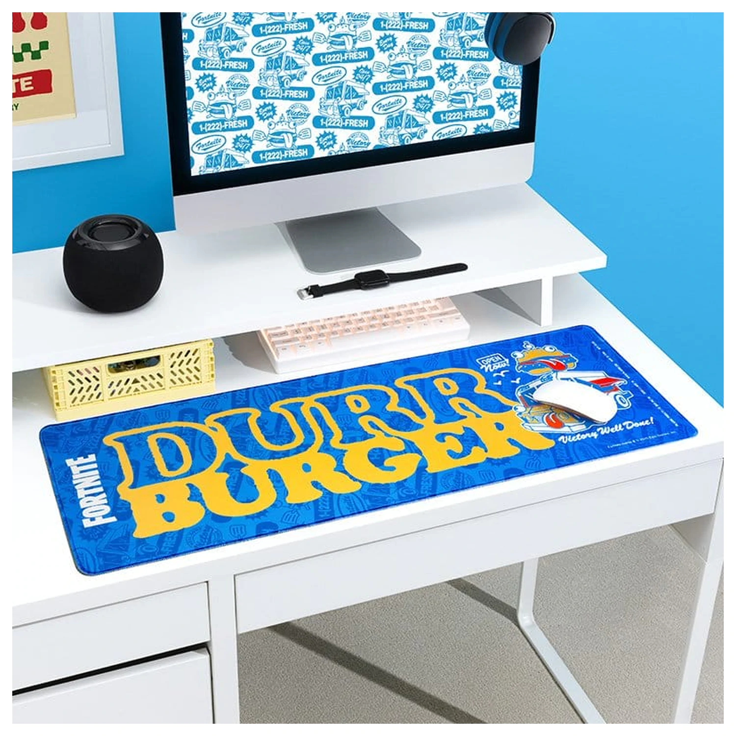Fortnite Pad pentru mouse Durr Burger 81 x 30 cm poza produsului