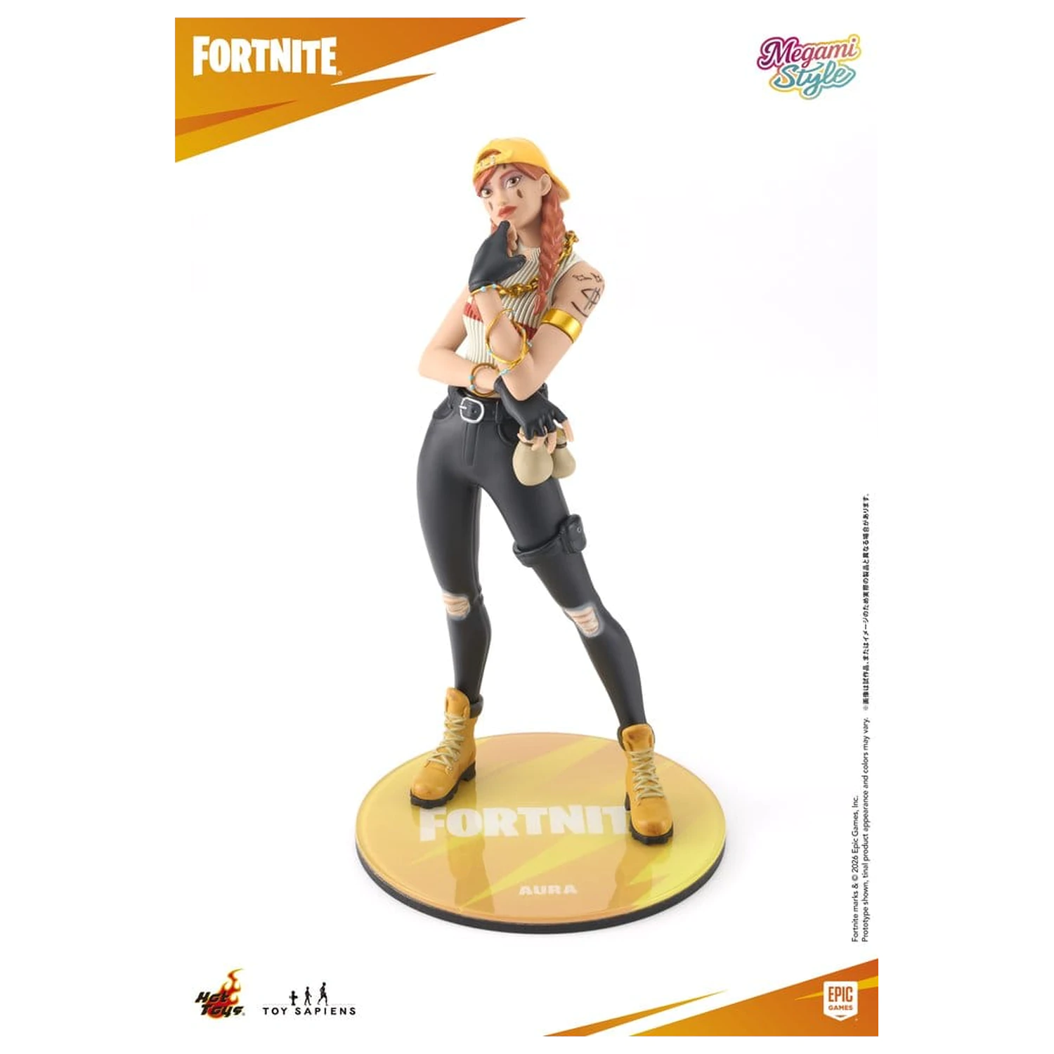 Fortnite Megami Style figura PVC 1/9 Aura 22 cm poza produsului