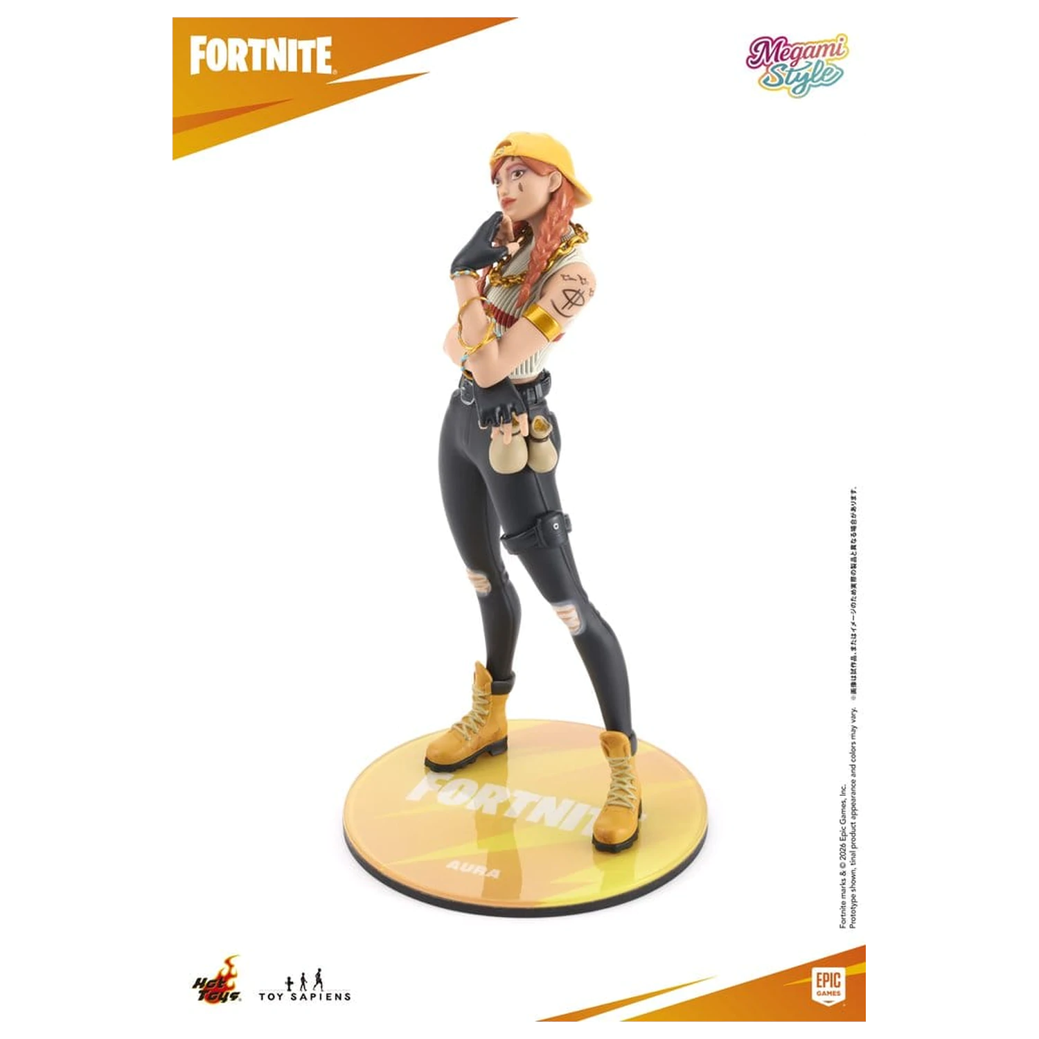 Fortnite Megami Style figura PVC 1/9 Aura 22 cm poza produsului
