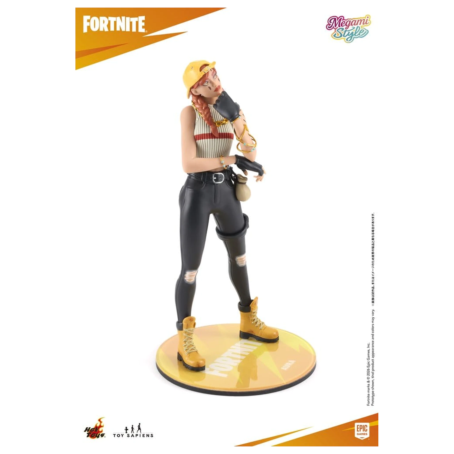 Fortnite Megami Style figura PVC 1/9 Aura 22 cm poza produsului