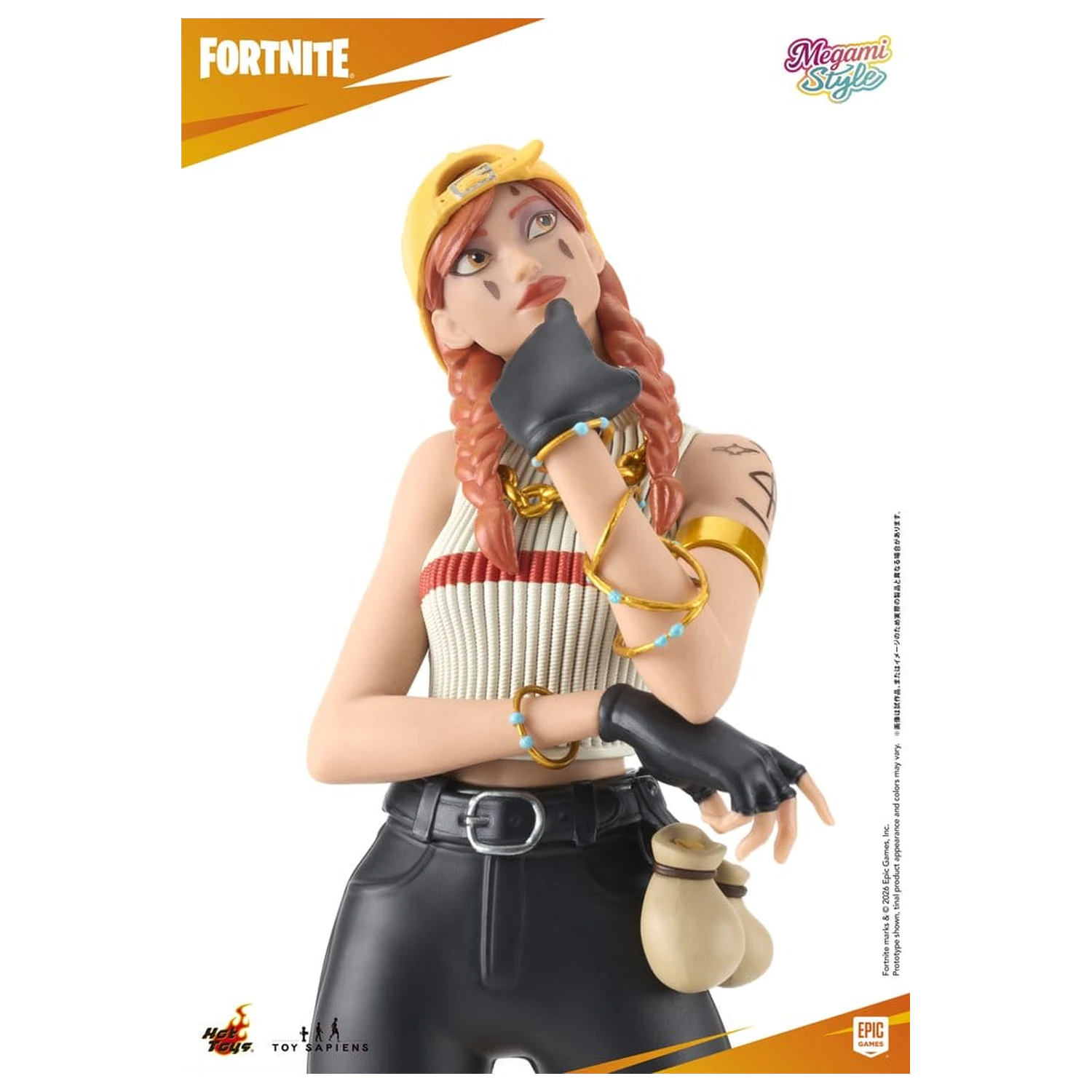 Fortnite Megami Style figura PVC 1/9 Aura 22 cm poza produsului