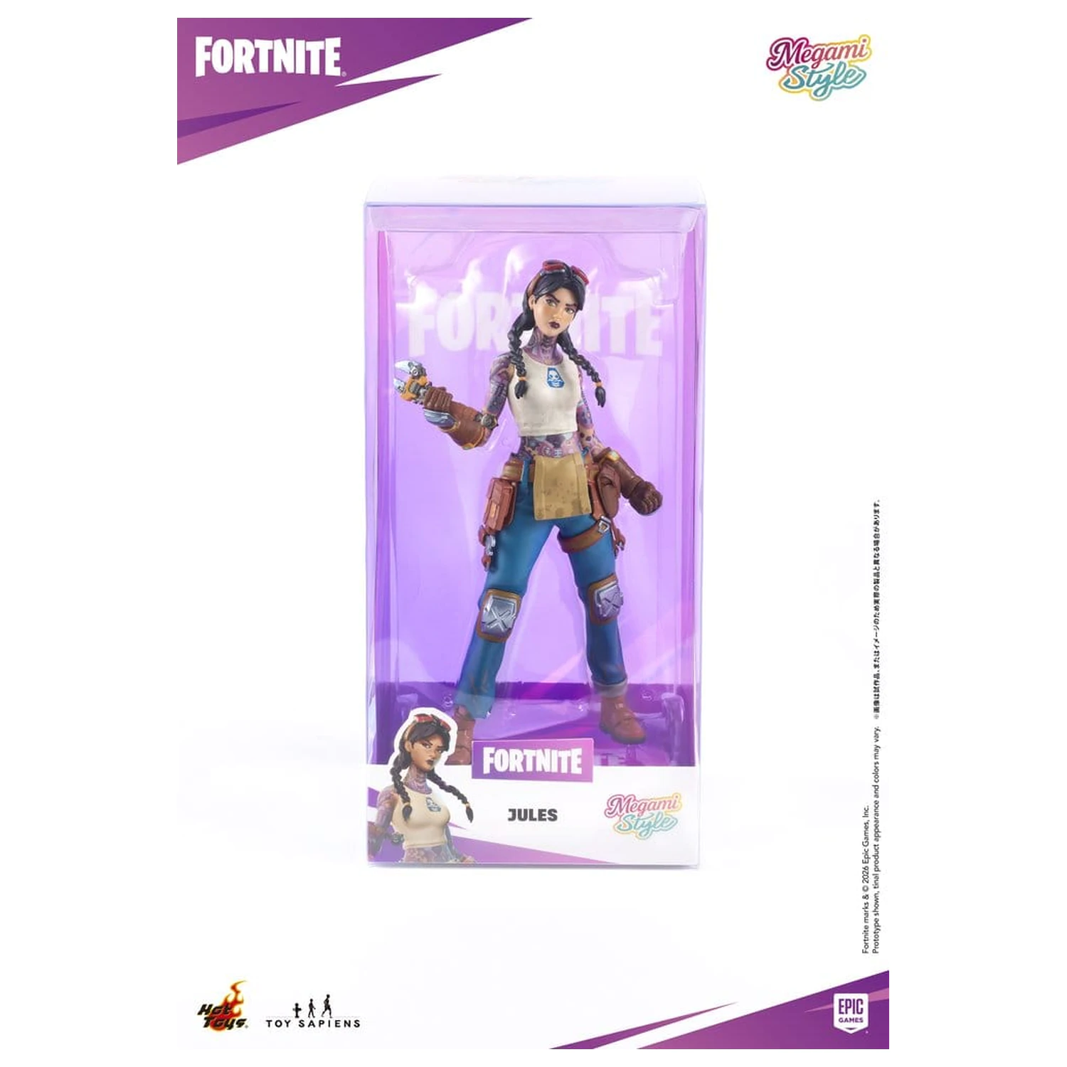 Fortnite Megami Style figura PVC 1/9 Jules 22 cm poza produsului