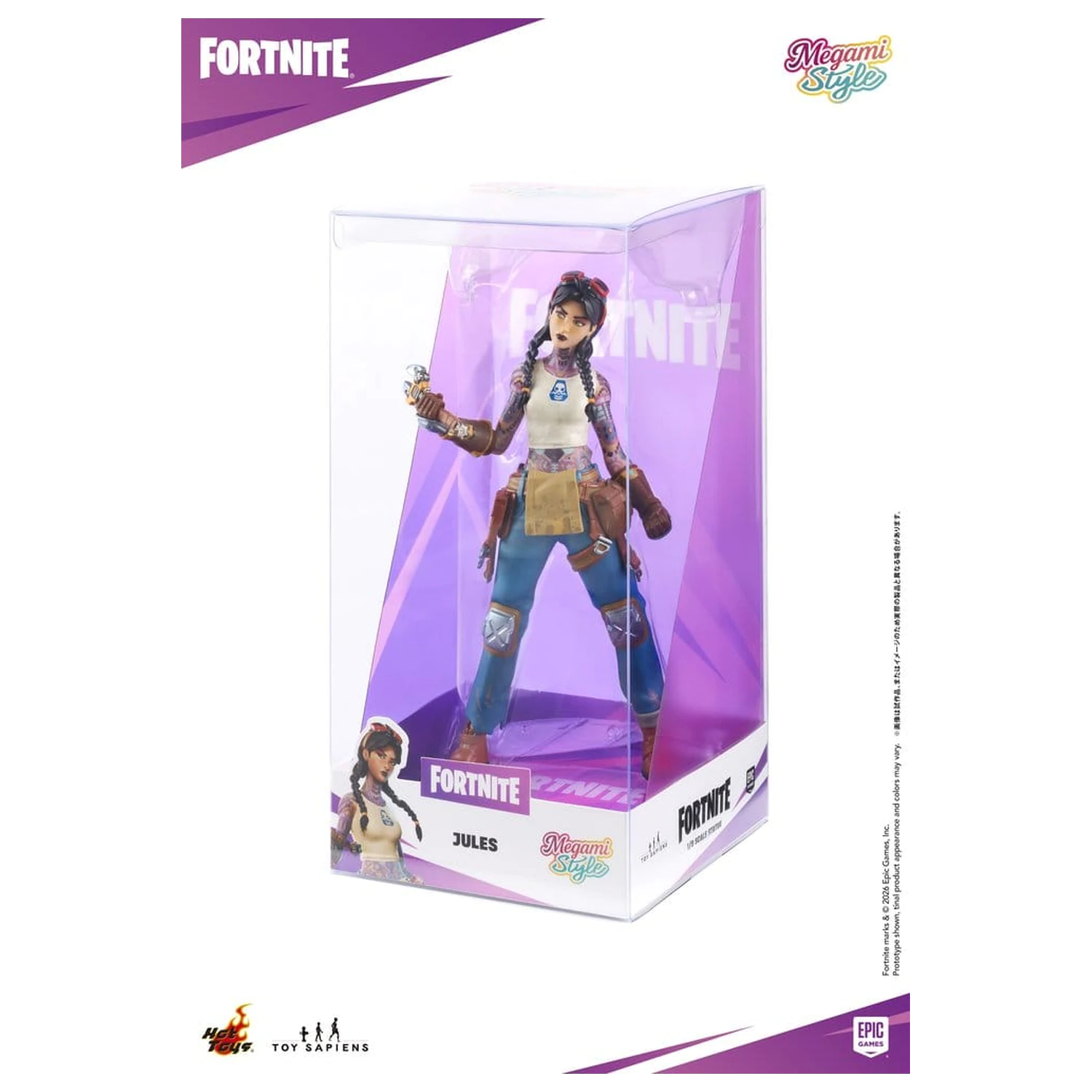 Fortnite Megami Style figura PVC 1/9 Jules 22 cm poza produsului