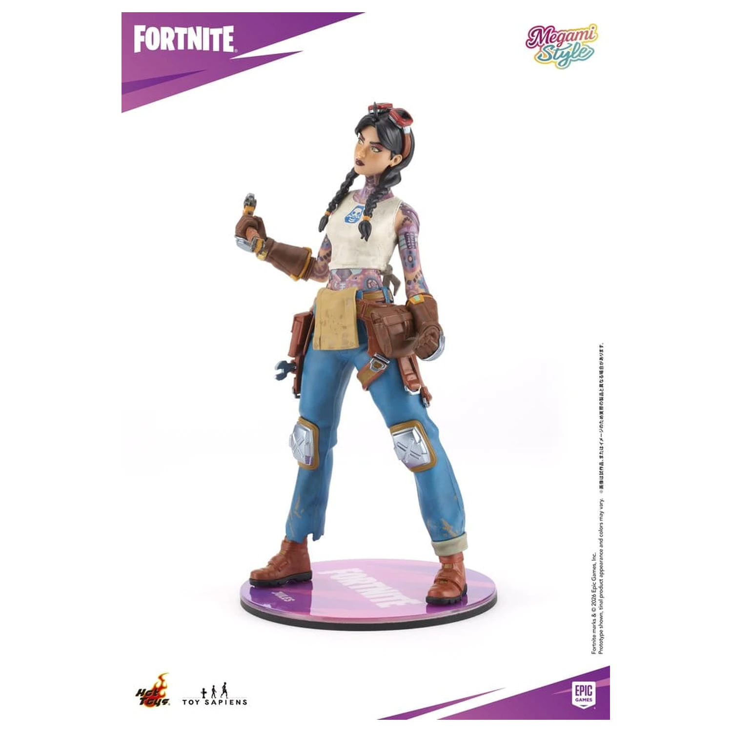 Fortnite Megami Style figura PVC 1/9 Jules 22 cm poza produsului