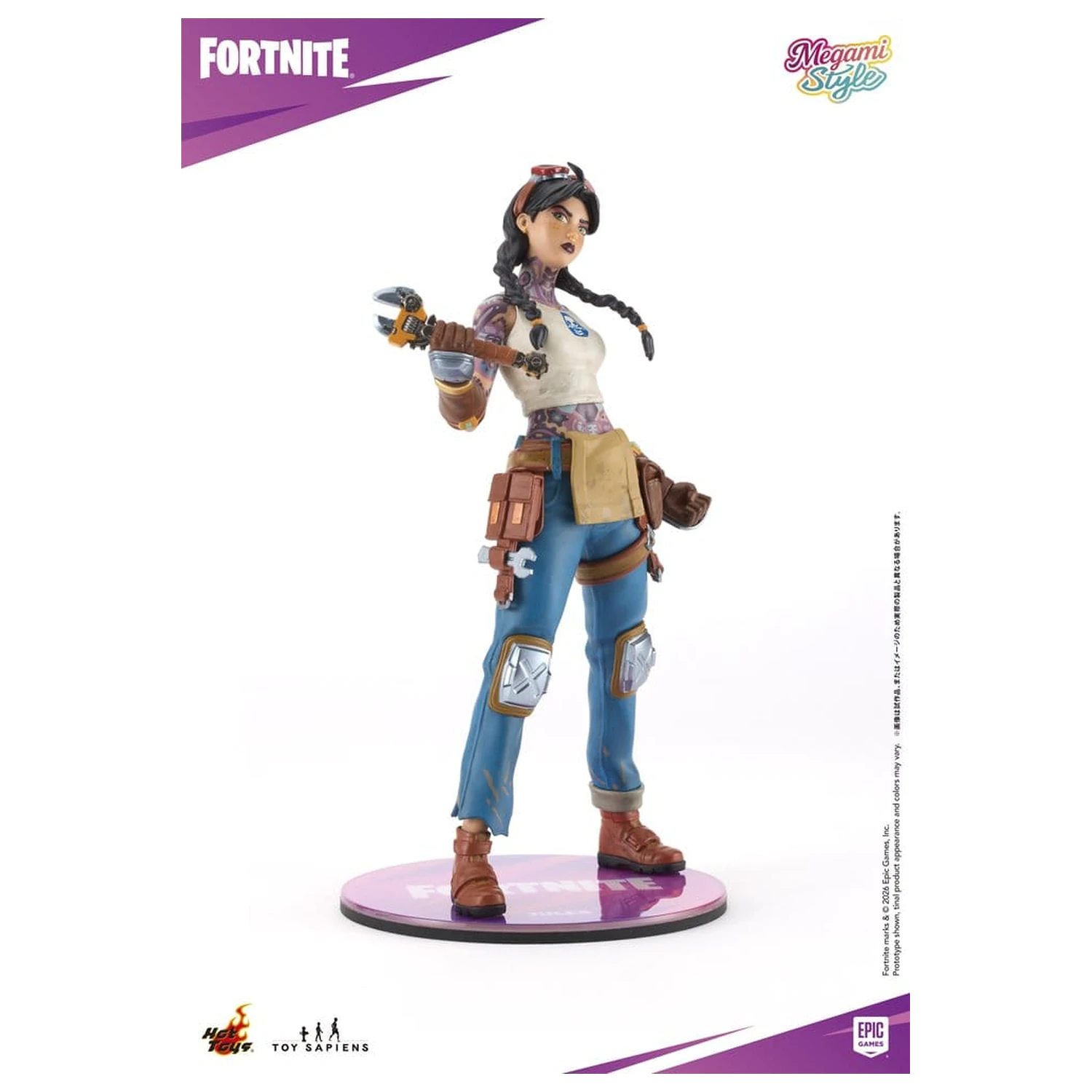 Fortnite Megami Style figura PVC 1/9 Jules 22 cm poza produsului