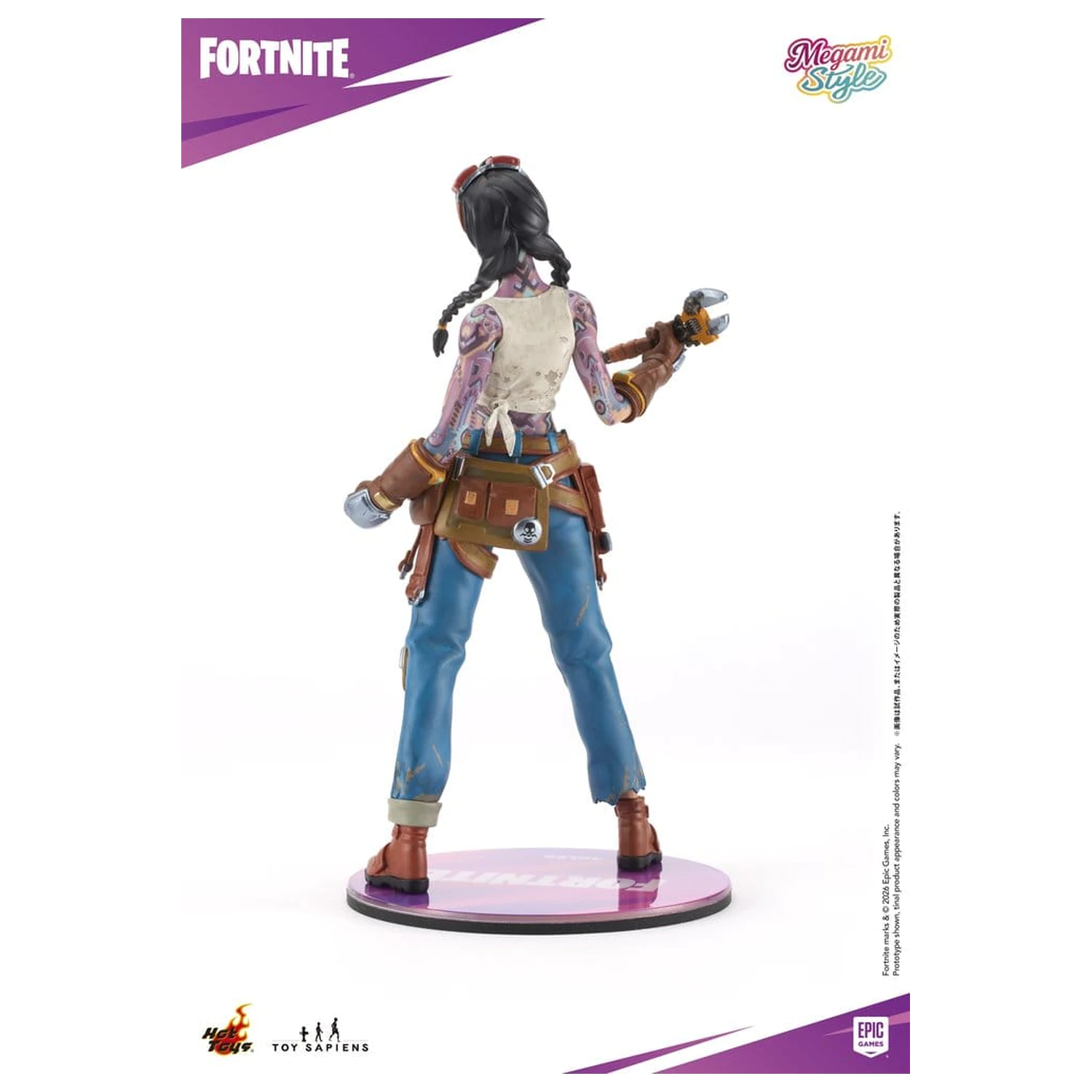 Fortnite Megami Style figura PVC 1/9 Jules 22 cm poza produsului