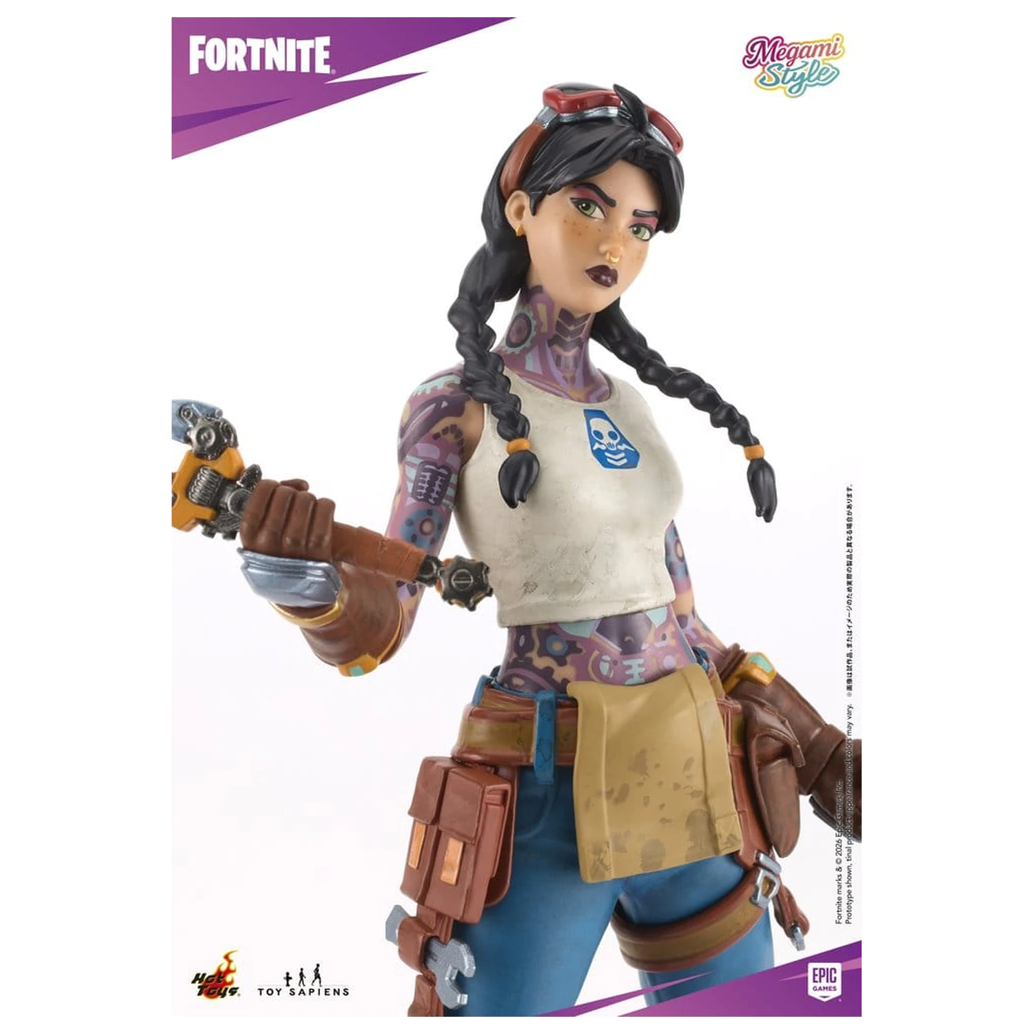 Fortnite Megami Style figura PVC 1/9 Jules 22 cm poza produsului