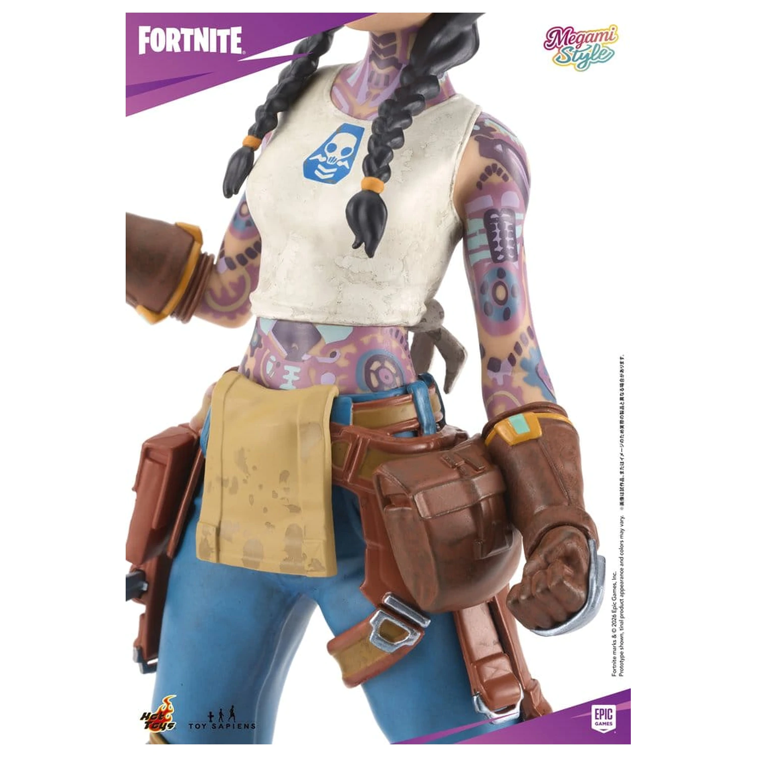 Fortnite Megami Style figura PVC 1/9 Jules 22 cm poza produsului