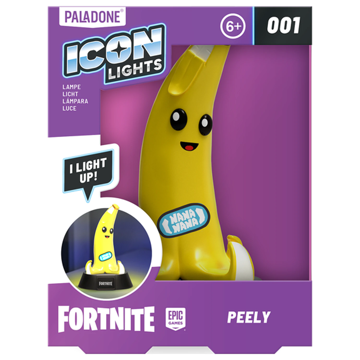 FORTNITE Peely Icon Lampa 11 cm poza produsului