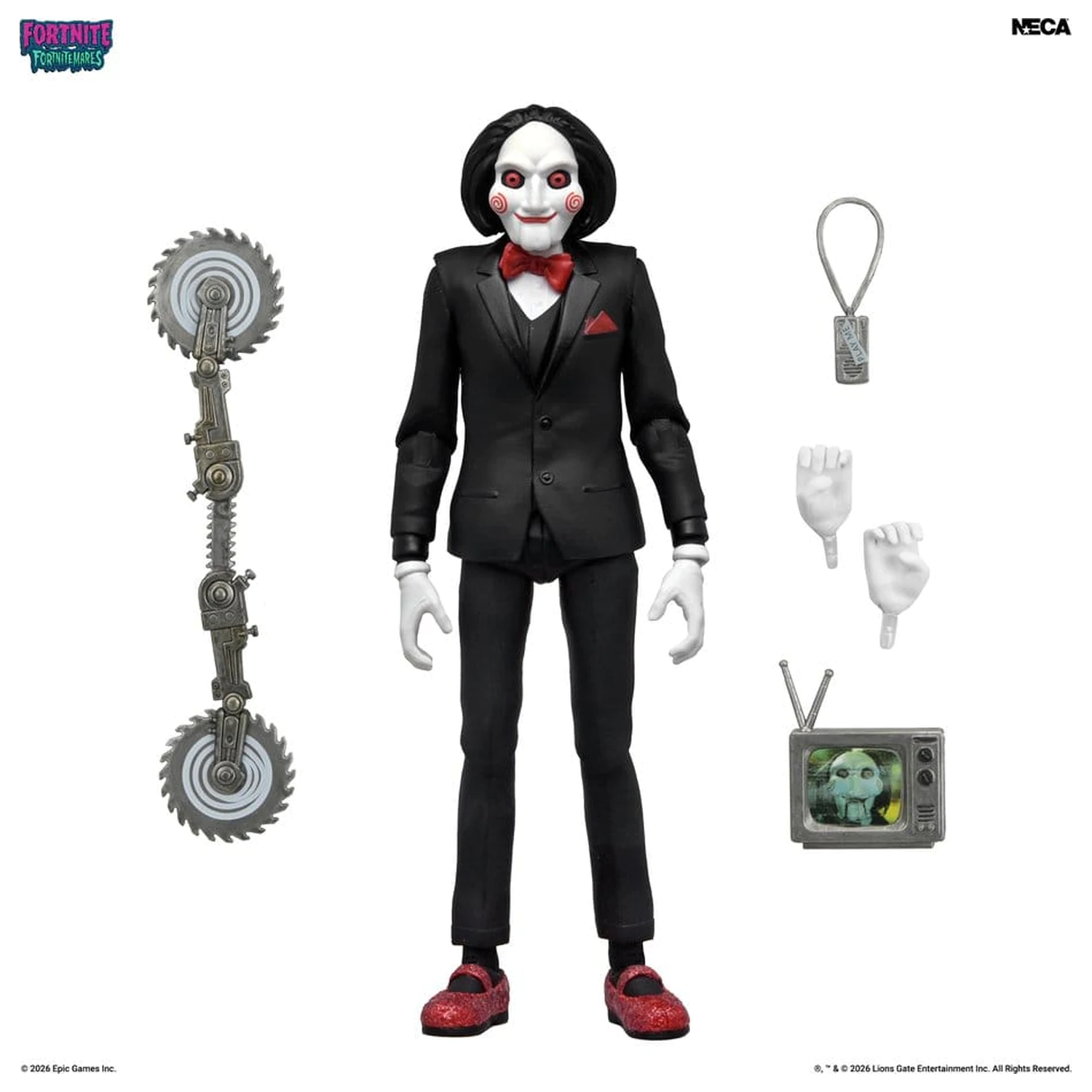 Figurina de actiune Fortnite/SAW Fortnitemares Billy the Puppet 18 cm poza produsului