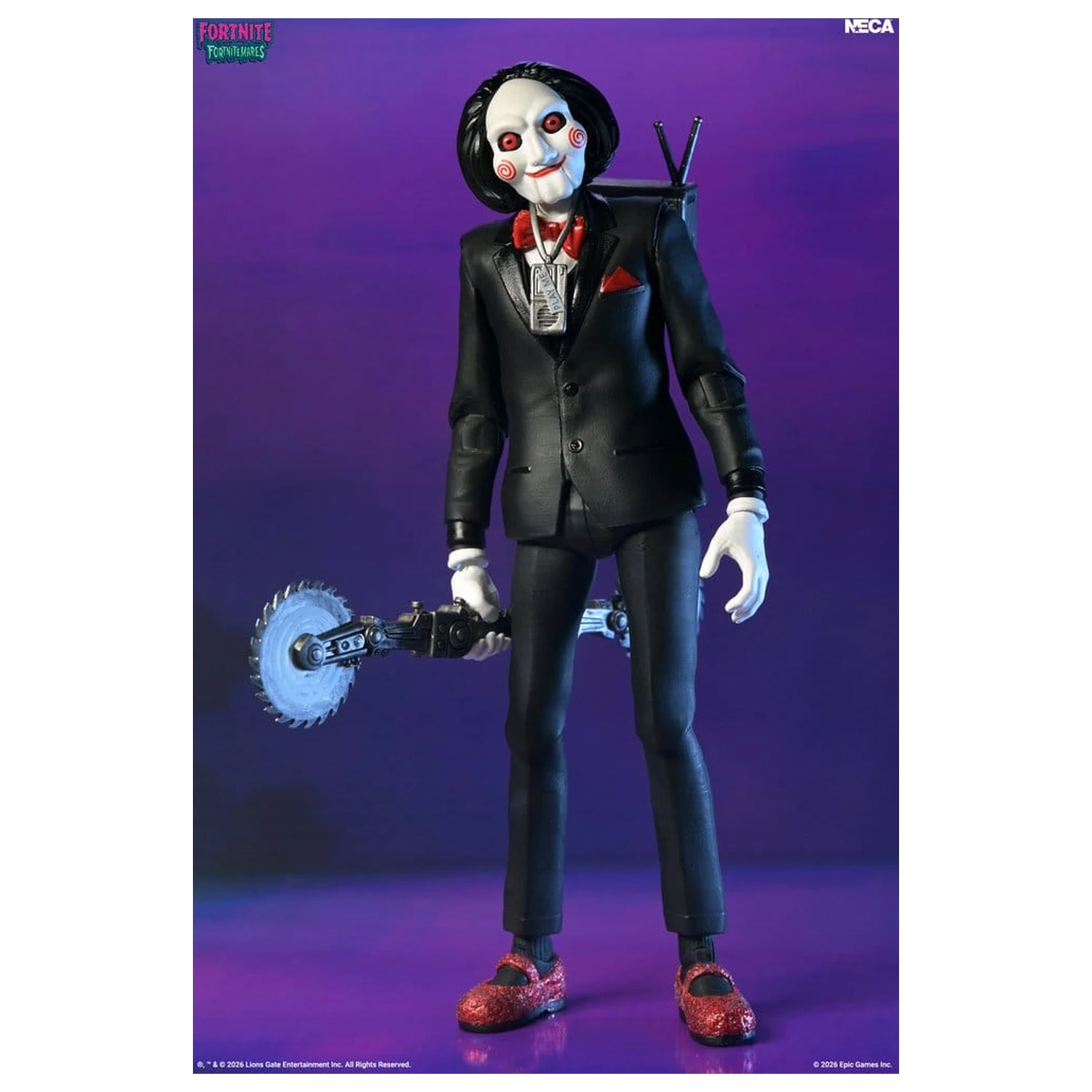 Figurina de actiune Fortnite/SAW Fortnitemares Billy the Puppet 18 cm poza produsului