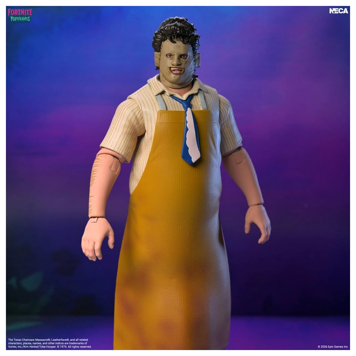 Fortnite/Texas Chainsaw Massacre Fortnitemares Figurina de acțiune Leatherface 18 cm poza produsului
