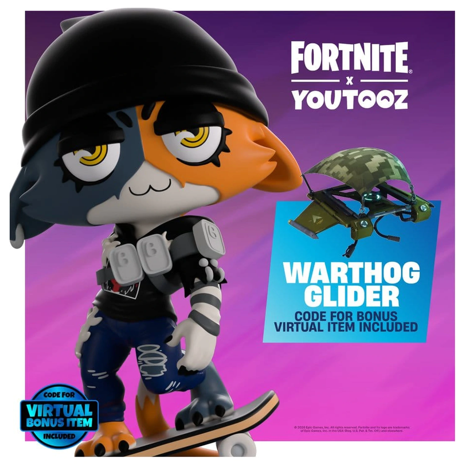 Fortnite figurina de vinil Meow Skulls 13 cm poza produsului