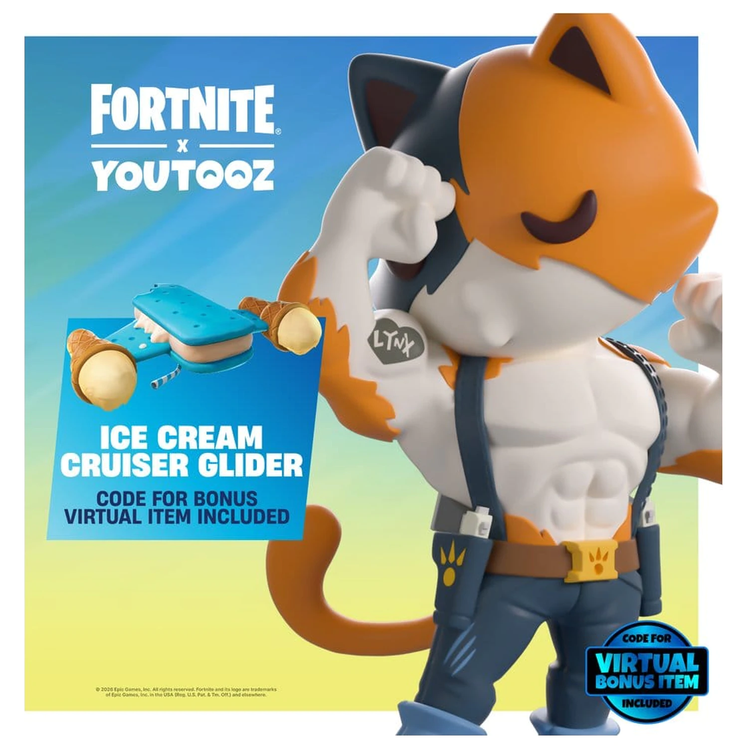Figurina de vinil Fortnite Meowscles 13 cm poza produsului