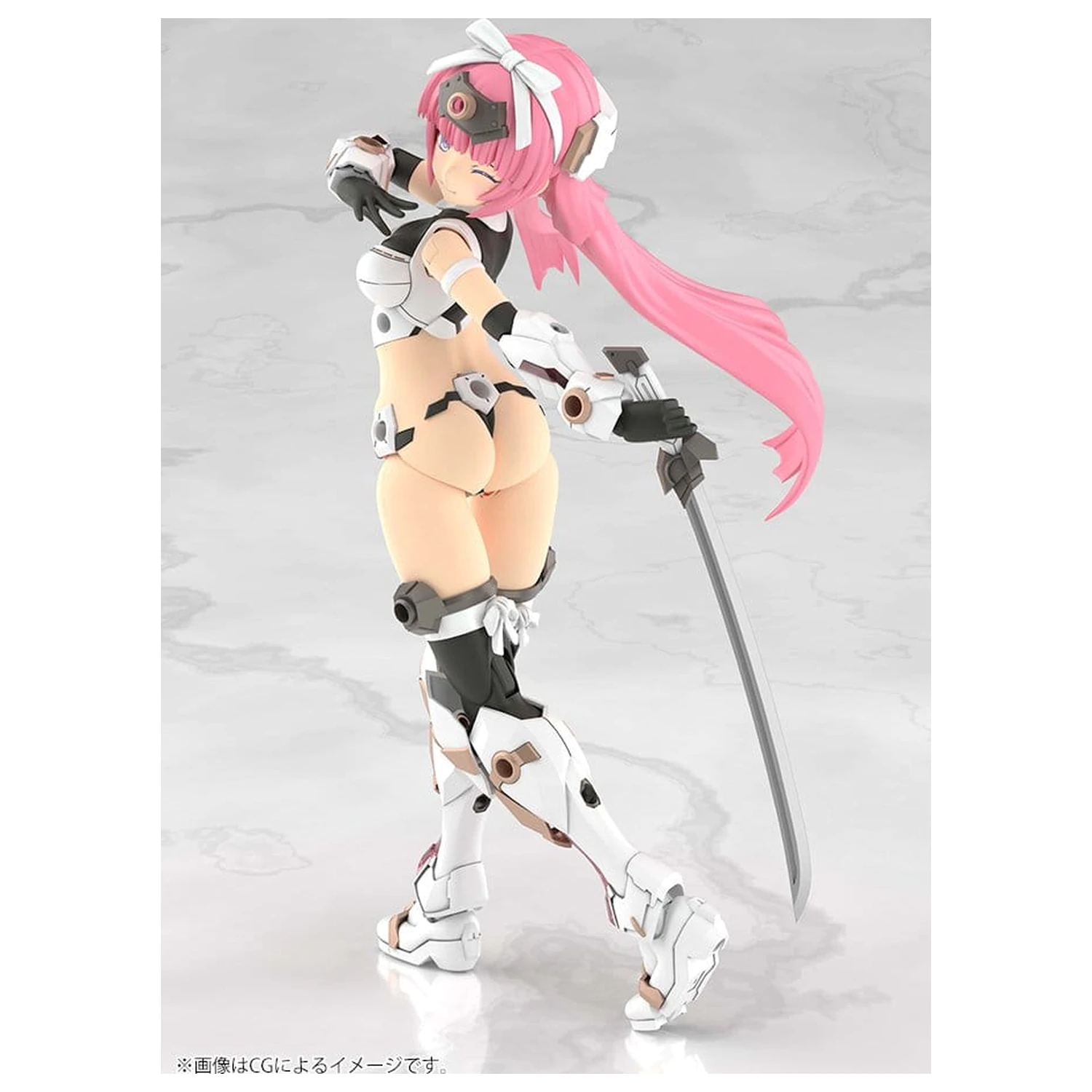 Frame Arms Girl Plastic Model Kit Grand Scale Magatsuki Kikka 25 cm poza produsului