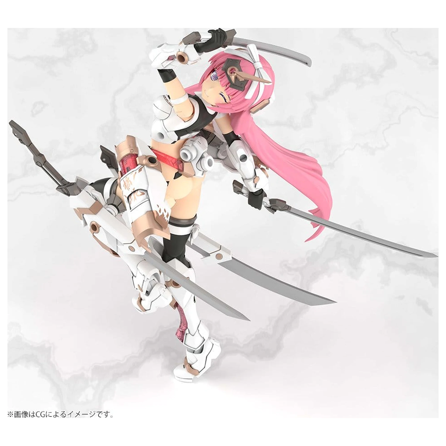 Frame Arms Girl Plastic Model Kit Grand Scale Magatsuki Kikka 25 cm poza produsului