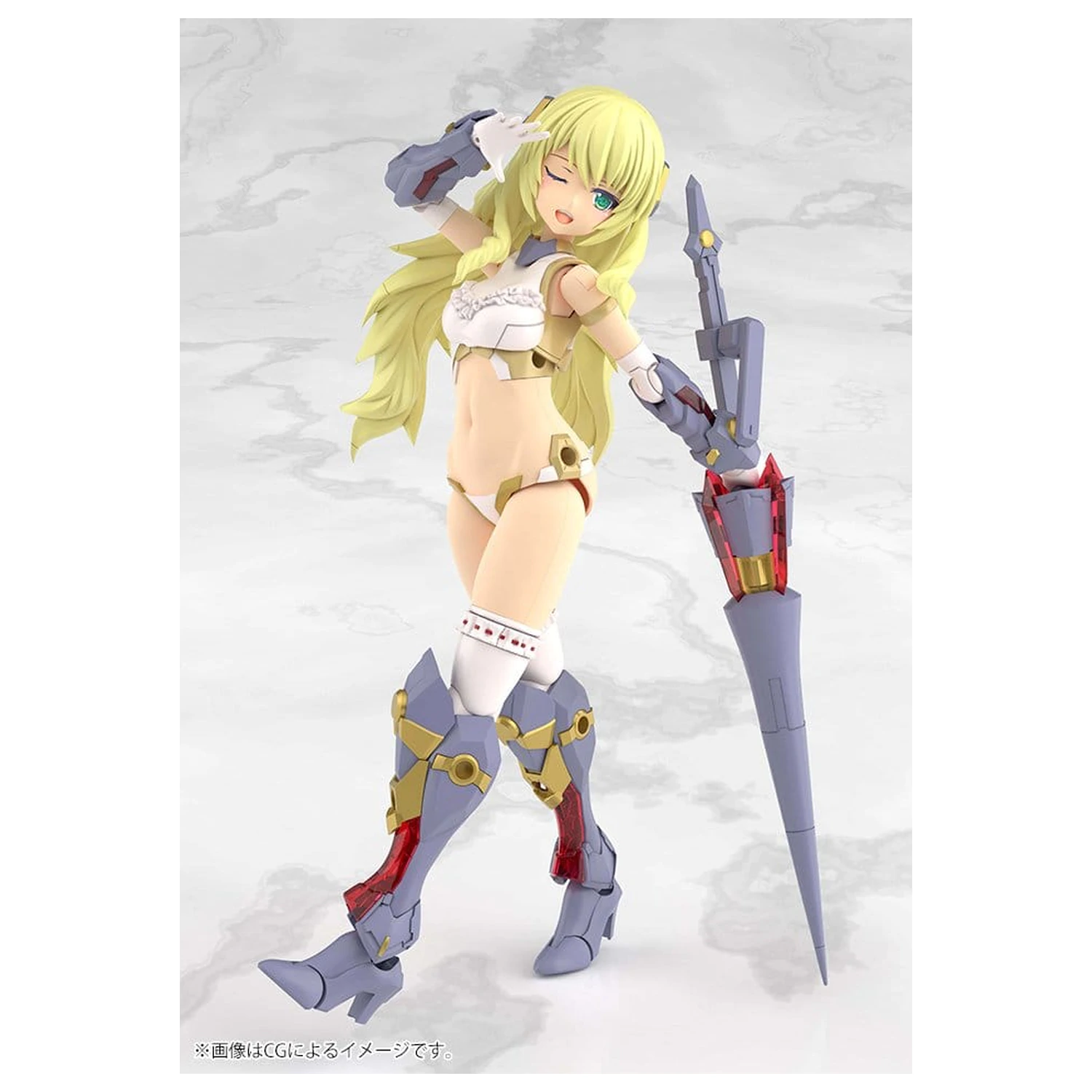 Frame Arms Girl Grande Scale Kit Model din plastic 1/6 Durga I 25 cm poza produsului