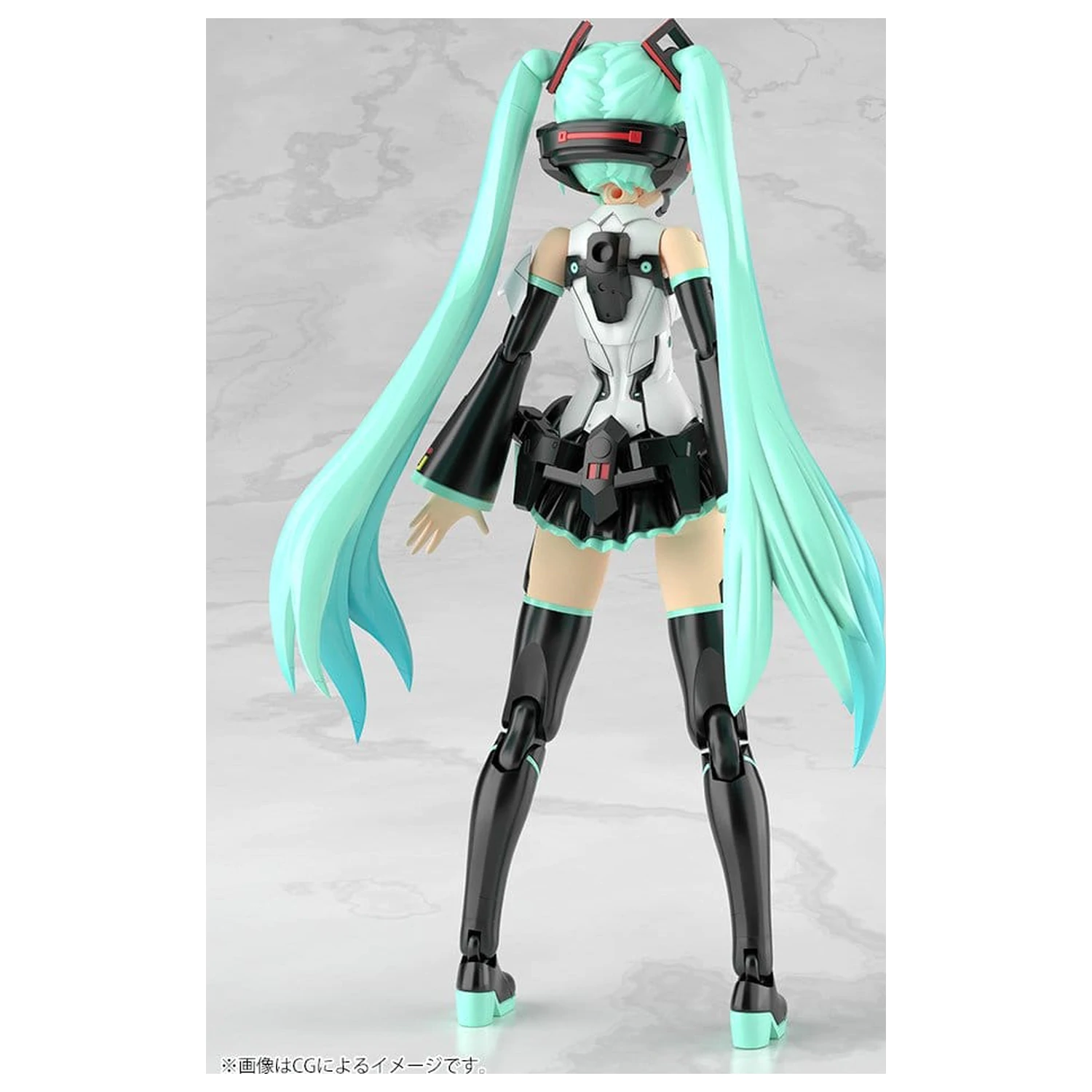 Frame Arms Girl Plastic Model Kit Grande Scale Frame Music Girl Hatsune Miku 25 cm poza produsului