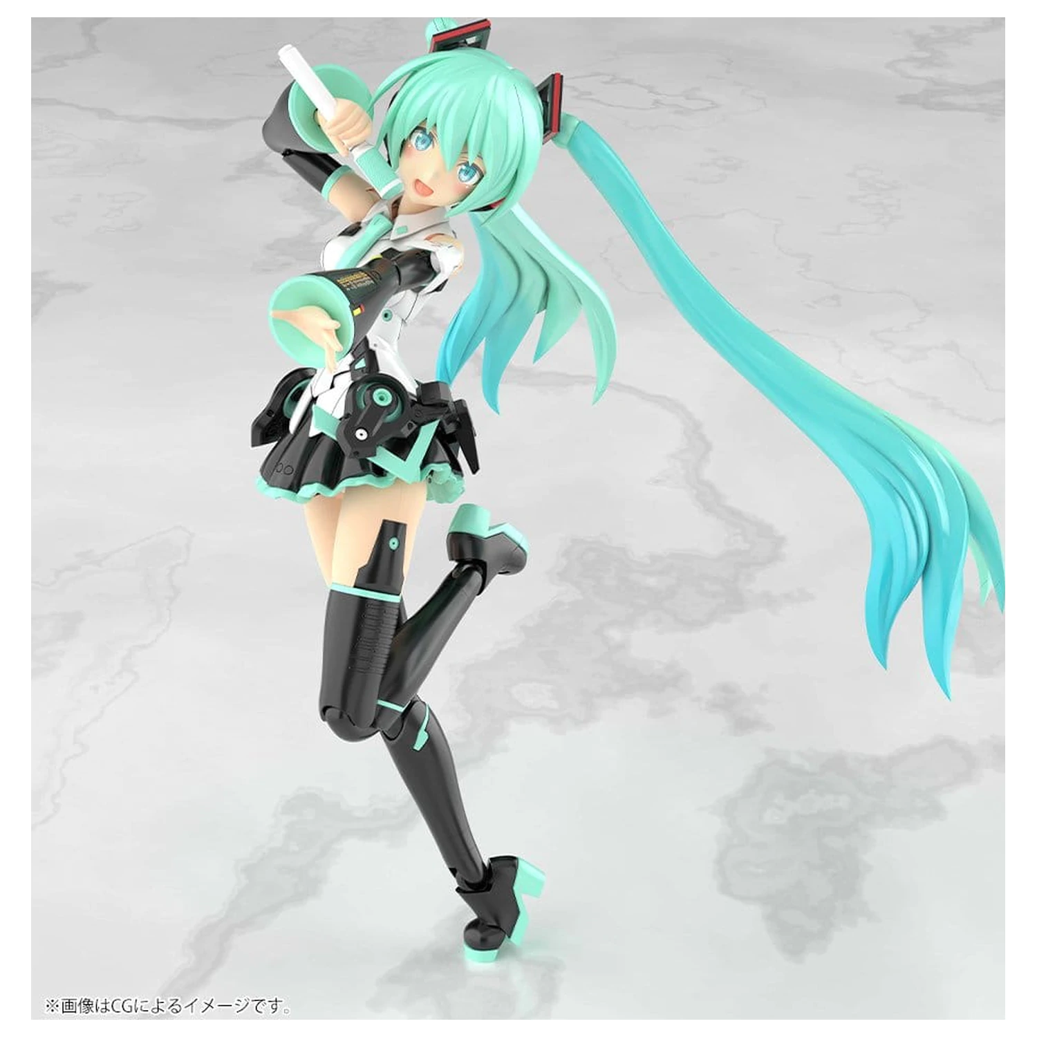 Frame Arms Girl Plastic Model Kit Grande Scale Frame Music Girl Hatsune Miku 25 cm poza produsului