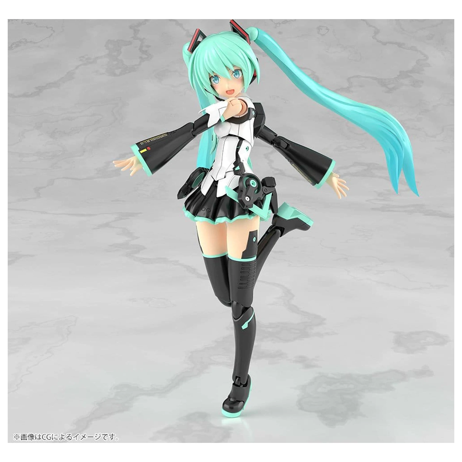 Frame Arms Girl Plastic Model Kit Grande Scale Frame Music Girl Hatsune Miku 25 cm poza produsului