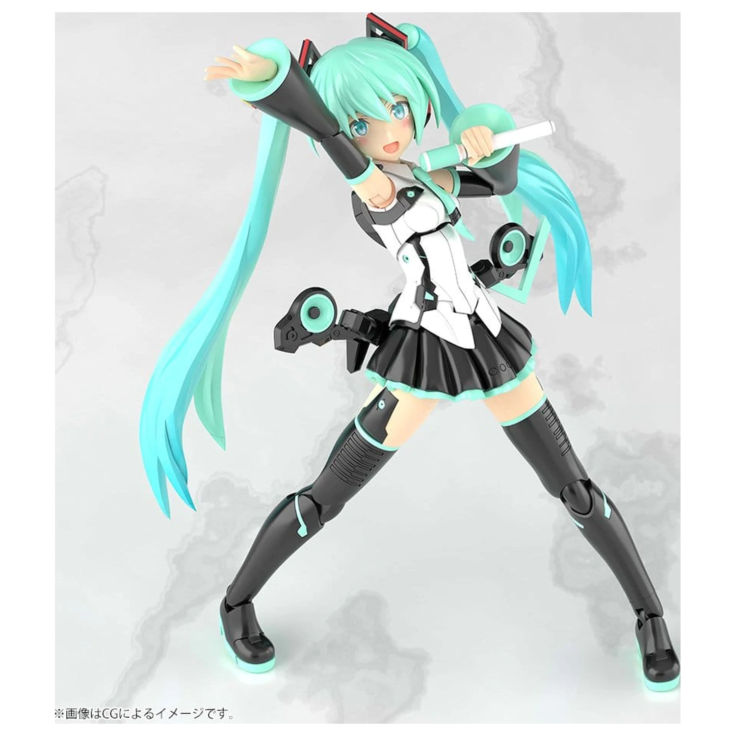 Frame Arms Girl Plastic Model Kit Grande Scale Frame Music Girl Hatsune Miku 25 cm poza produsului