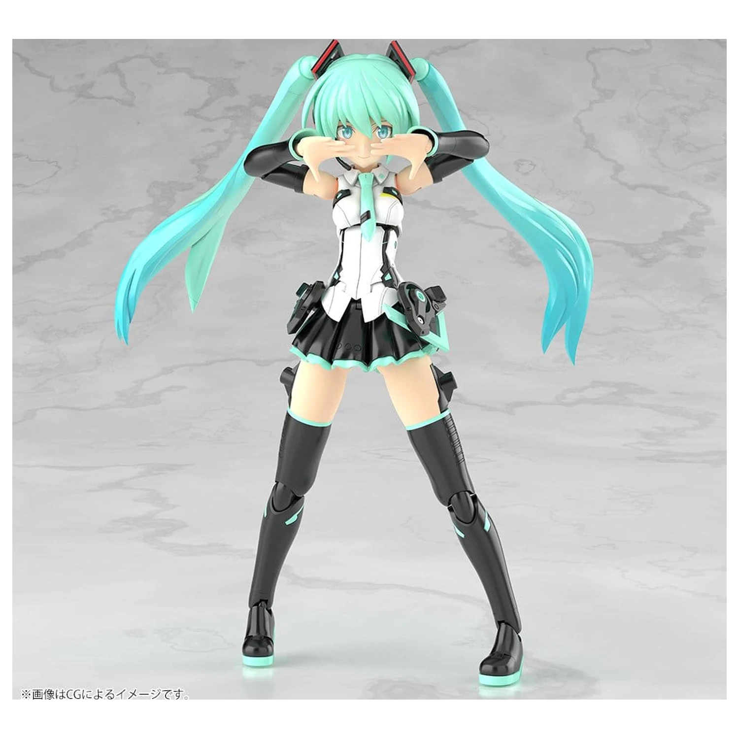 Frame Arms Girl Plastic Model Kit Grande Scale Frame Music Girl Hatsune Miku 25 cm poza produsului