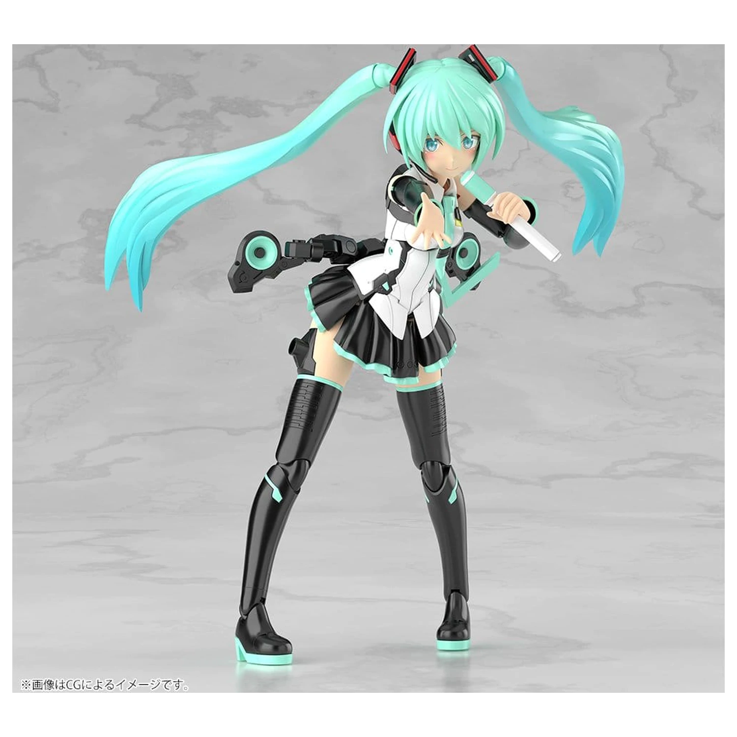 Frame Arms Girl Plastic Model Kit Grande Scale Frame Music Girl Hatsune Miku 25 cm poza produsului