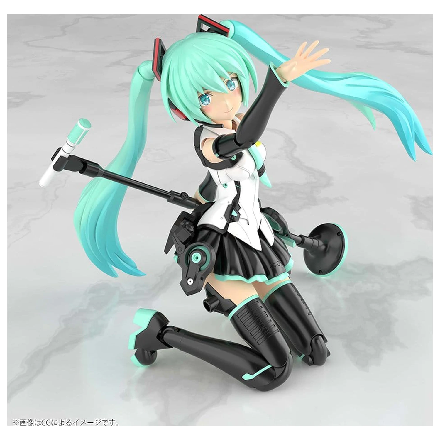 Frame Arms Girl Plastic Model Kit Grande Scale Frame Music Girl Hatsune Miku 25 cm poza produsului