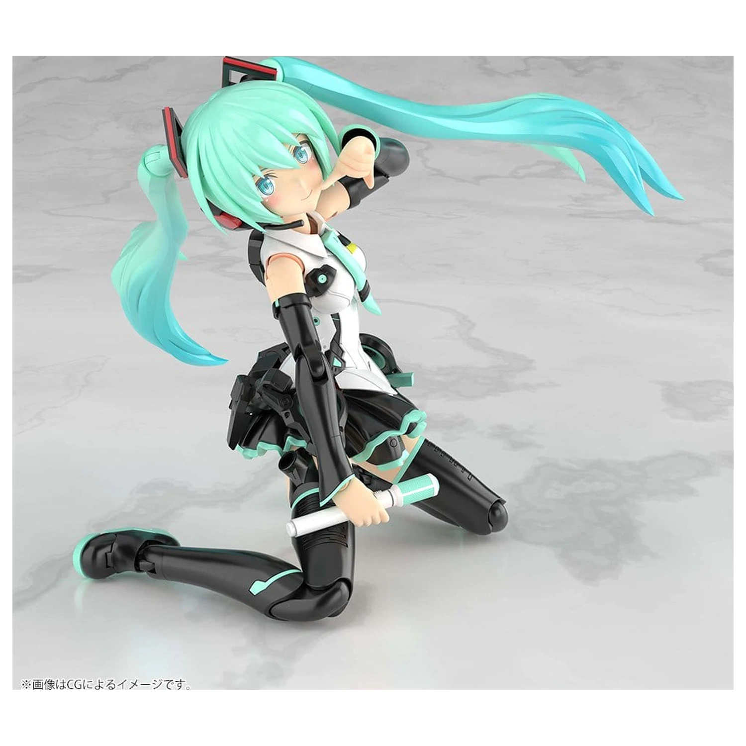 Frame Arms Girl Plastic Model Kit Grande Scale Frame Music Girl Hatsune Miku 25 cm poza produsului