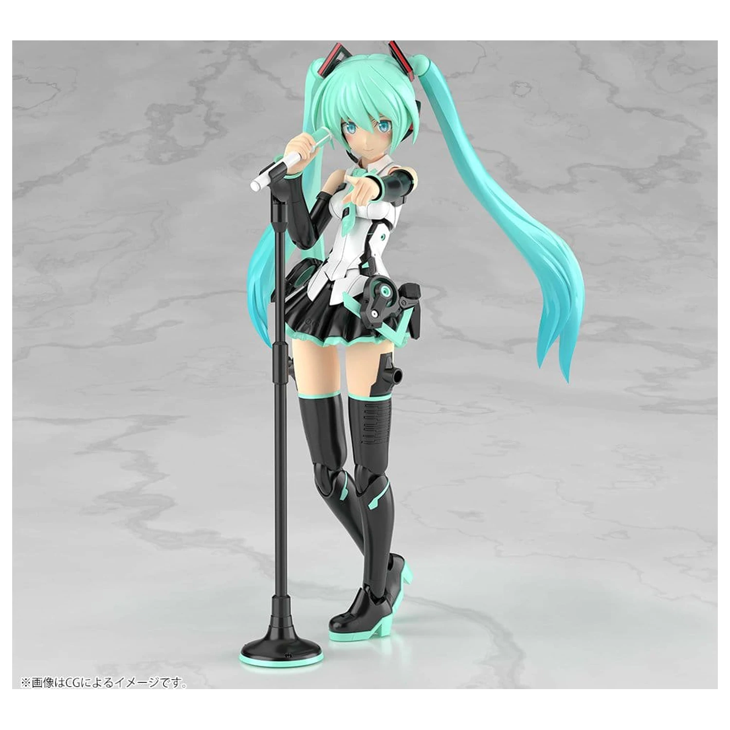 Frame Arms Girl Plastic Model Kit Grande Scale Frame Music Girl Hatsune Miku 25 cm poza produsului