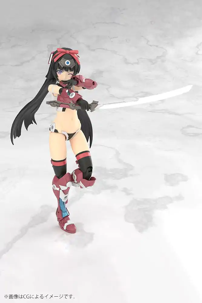 Frame Arms Girl Grande Scale Model din plastic Magatsuki 25 cm poza produsului