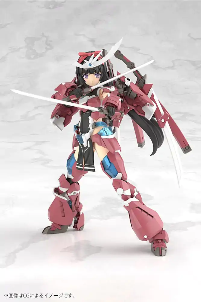 Frame Arms Girl Grande Scale Model din plastic Magatsuki 25 cm poza produsului