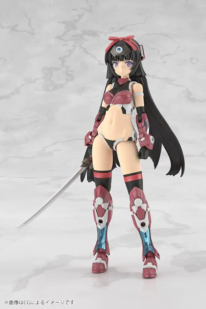 Frame Arms Girl Grande Scale Model din plastic Magatsuki 25 cm poza produsului