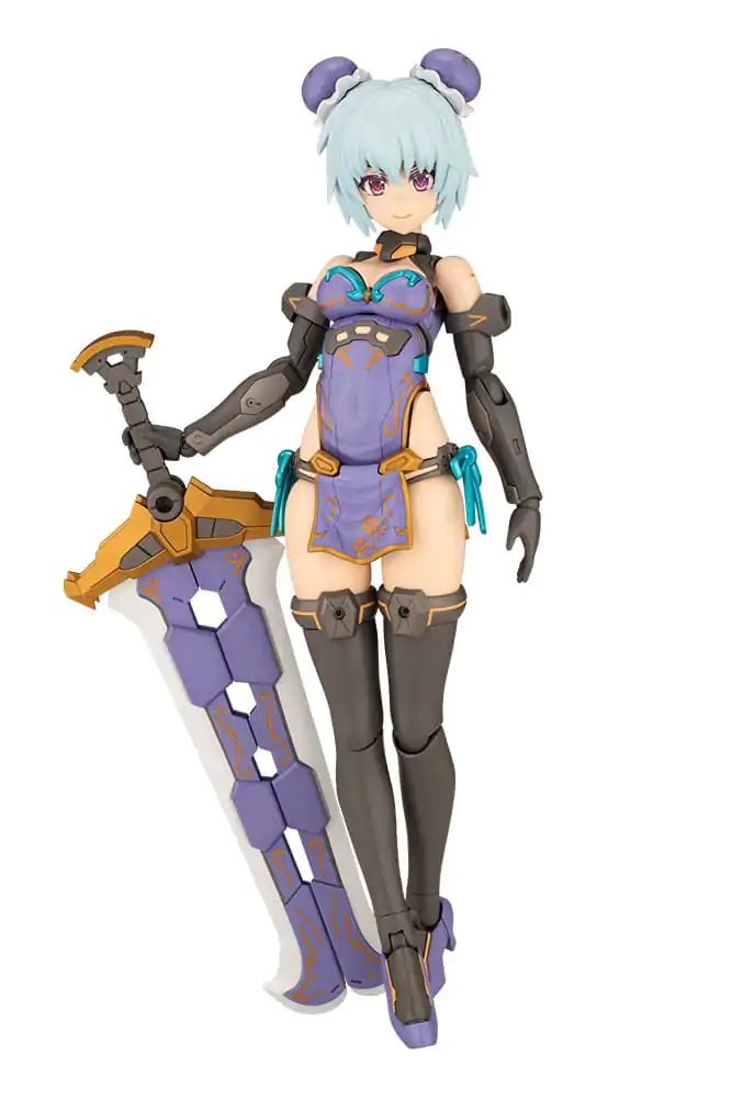 Frame Arms Girl Plastic Model Kit Hresvelgr Qipao Ver. 17 cm poza produsului