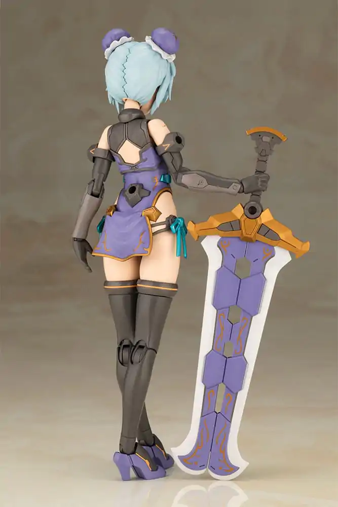 Frame Arms Girl Plastic Model Kit Hresvelgr Qipao Ver. 17 cm poza produsului