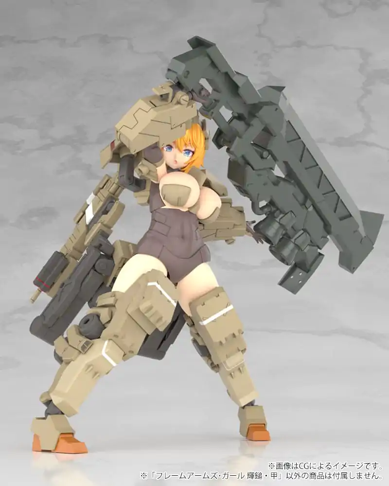 Frame Arms Girl PVC Kit Model de Plastic Kagutsuchi-Kou 20 cm poza produsului