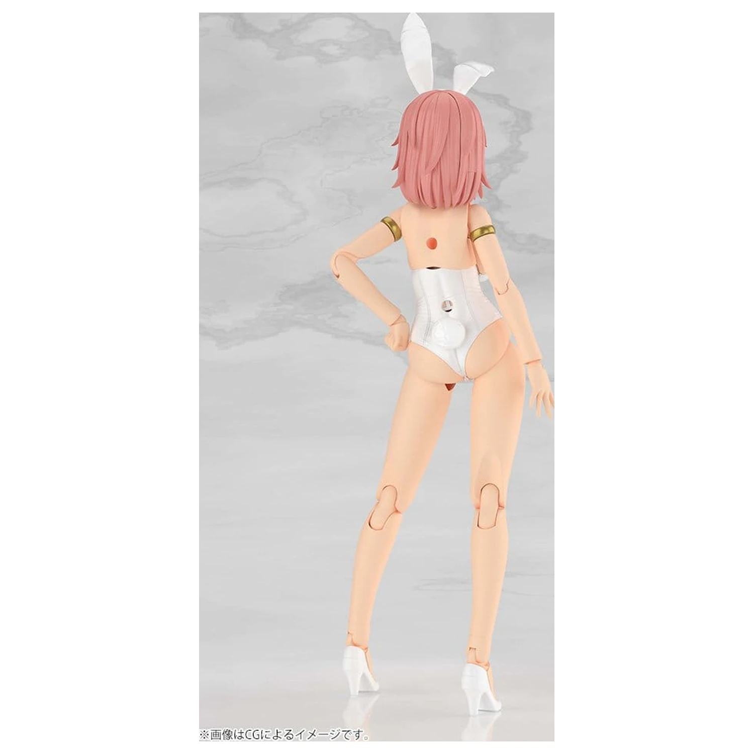 Frame Arms Girl Kit model din plastic Durga I Bunny Style White 18 cm poza produsului