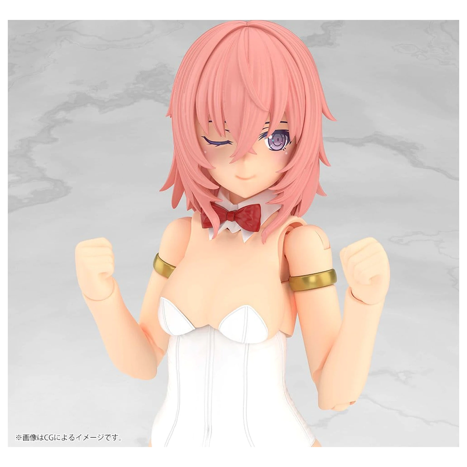 Frame Arms Girl Kit model din plastic Durga I Bunny Style White 18 cm poza produsului