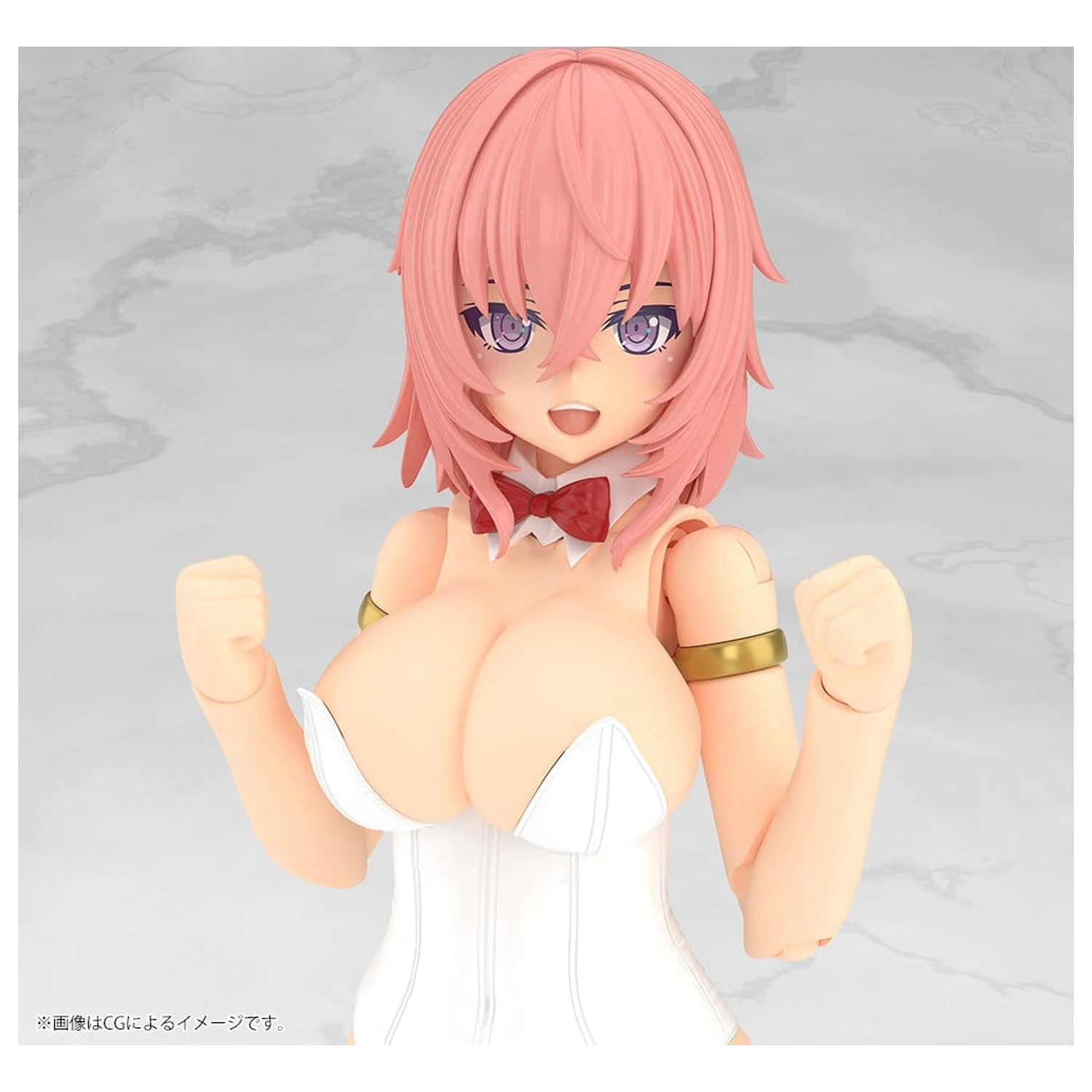 Frame Arms Girl Kit model din plastic Durga I Bunny Style White 18 cm poza produsului