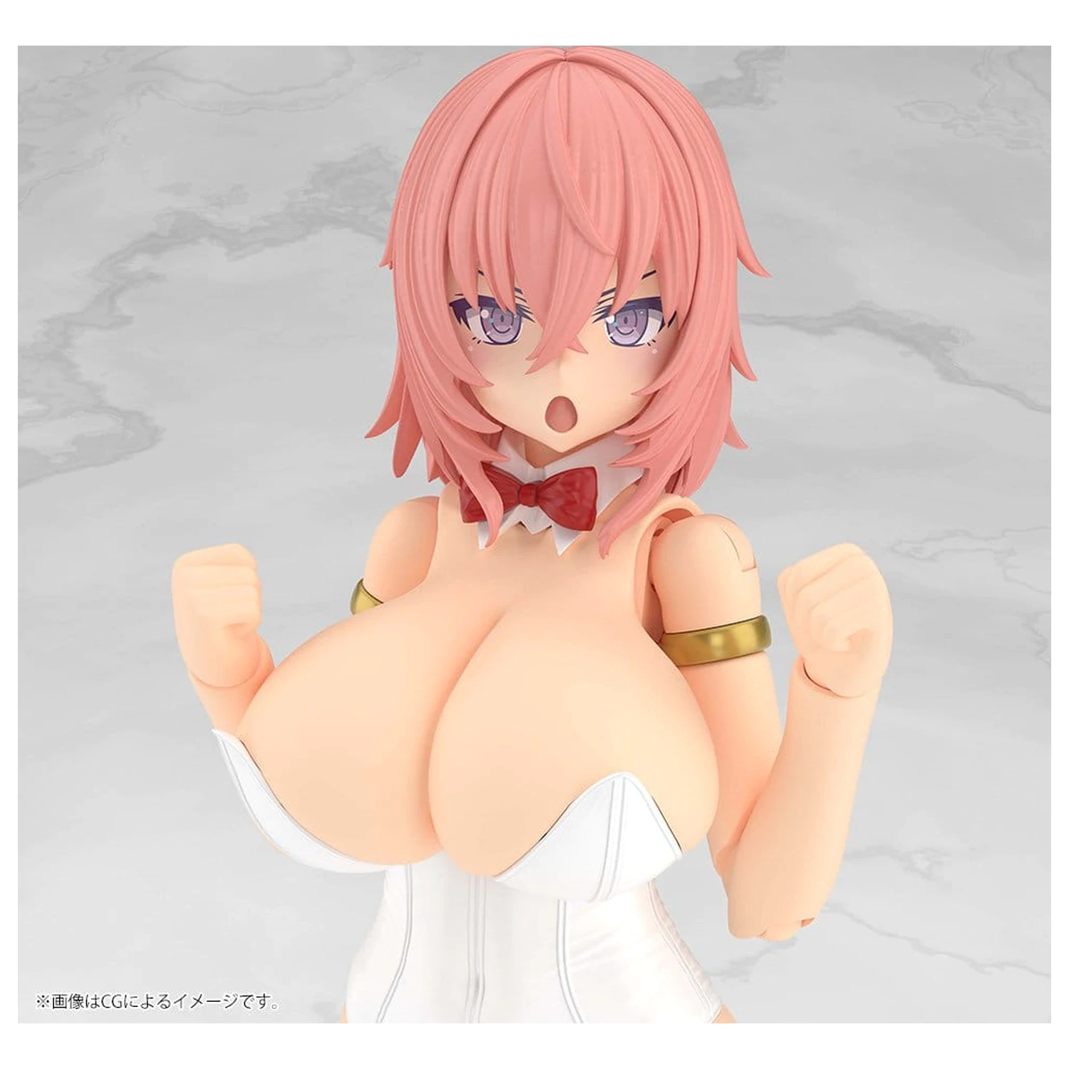 Frame Arms Girl Kit model din plastic Durga I Bunny Style White 18 cm poza produsului