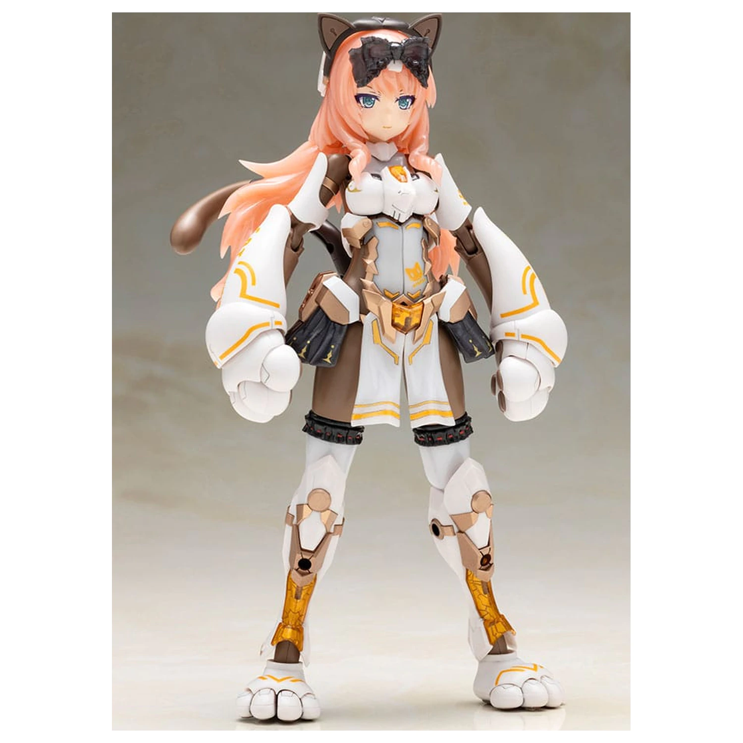 Frame Arms Girl Plastic Model Kit Durga I Cat Armor Ver. Calico 16 cm poza produsului