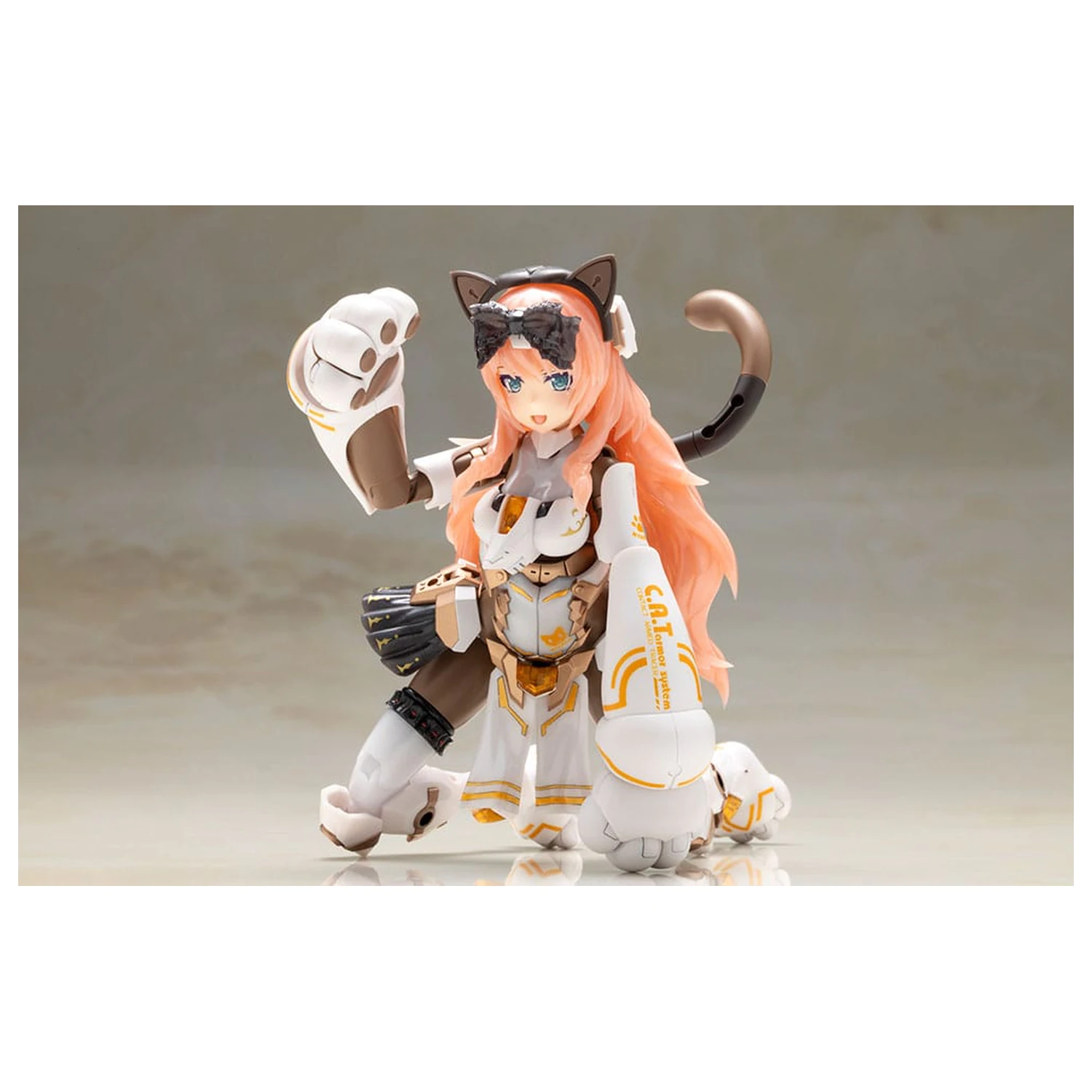 Frame Arms Girl Plastic Model Kit Durga I Cat Armor Ver. Calico 16 cm poza produsului