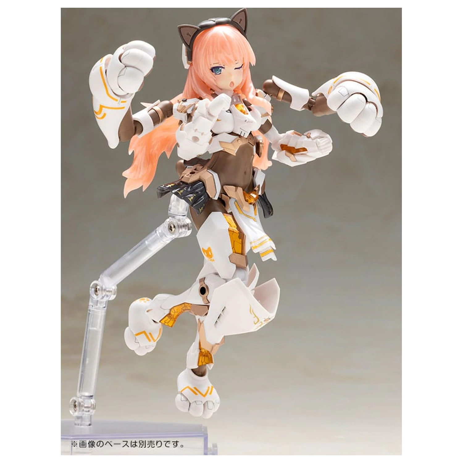 Frame Arms Girl Plastic Model Kit Durga I Cat Armor Ver. Calico 16 cm poza produsului