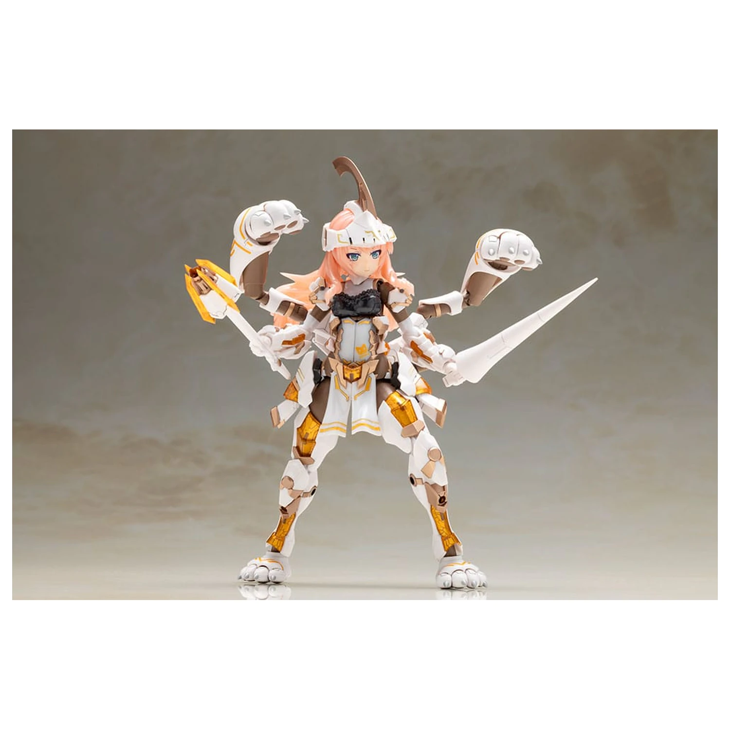 Frame Arms Girl Plastic Model Kit Durga I Cat Armor Ver. Calico 16 cm poza produsului