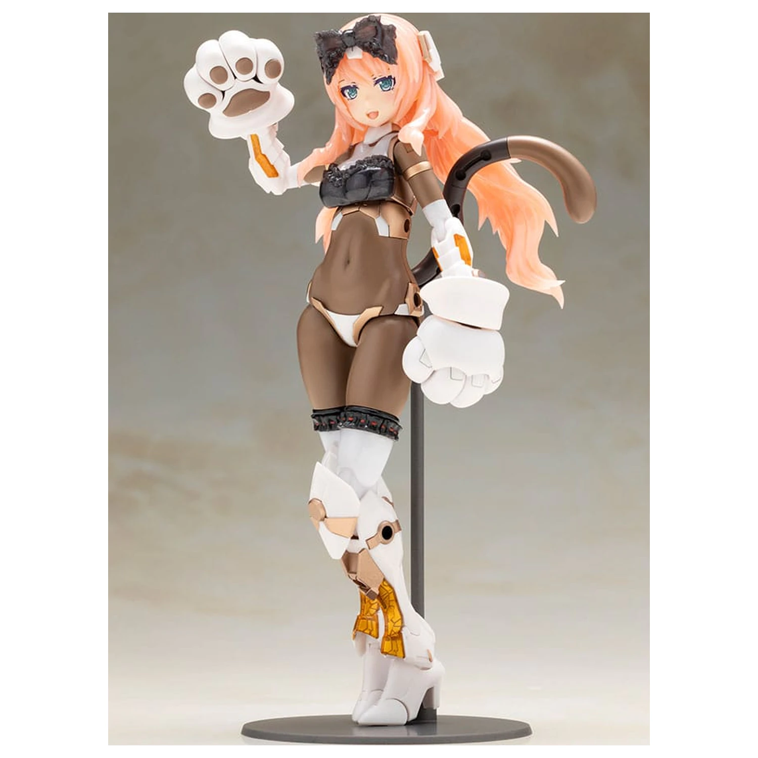 Frame Arms Girl Plastic Model Kit Durga I Cat Armor Ver. Calico 16 cm poza produsului