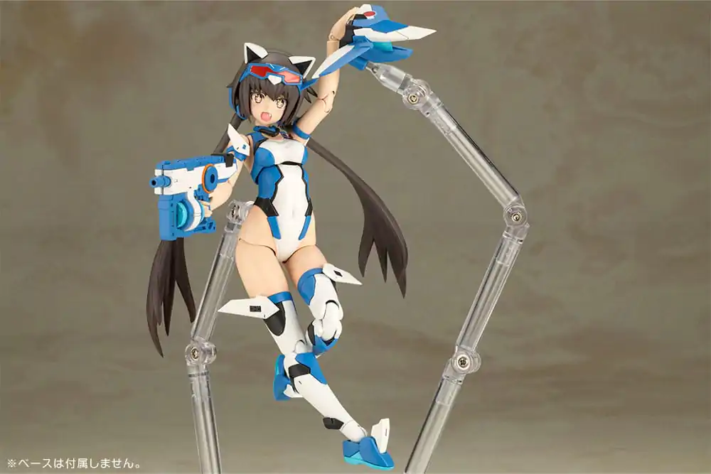 Frame Arms Girl Kit Model din Plastic Stylet Costum de baie Blue Impulse Color Ver. 16 cm poza produsului