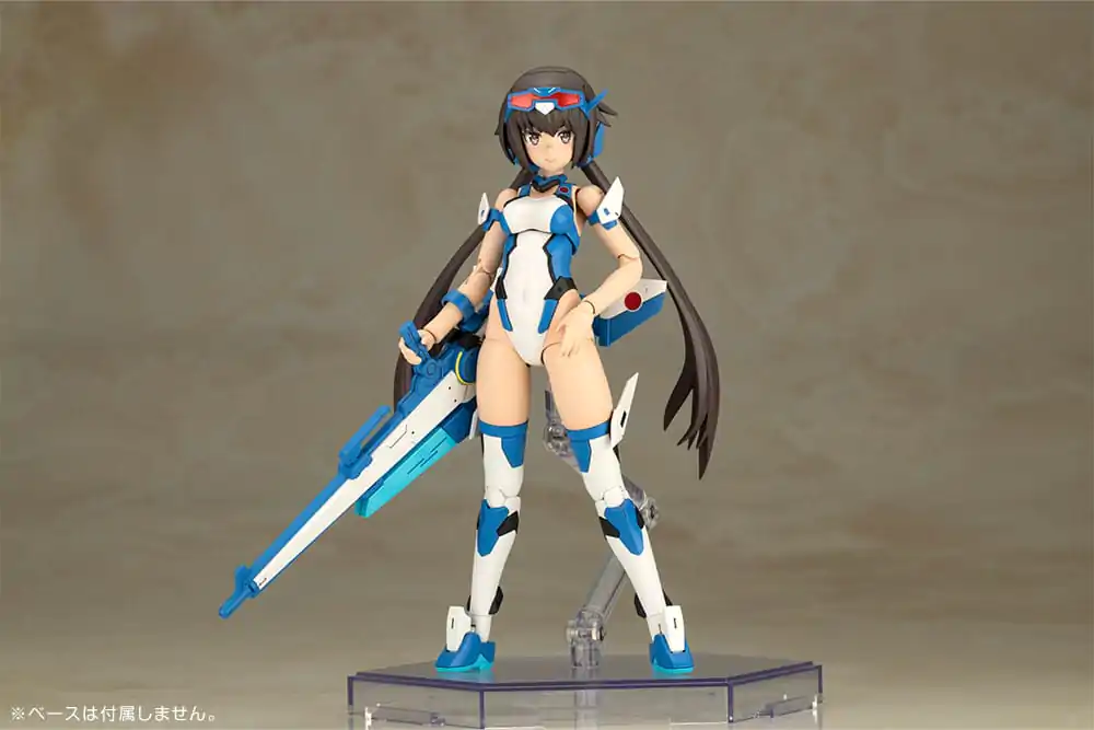 Frame Arms Girl Kit Model din Plastic Stylet Costum de baie Blue Impulse Color Ver. 16 cm poza produsului