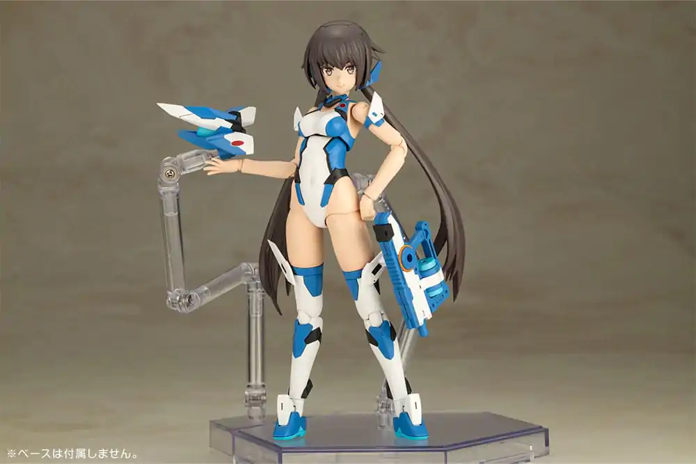 Frame Arms Girl Kit Model din Plastic Stylet Costum de baie Blue Impulse Color Ver. 16 cm poza produsului